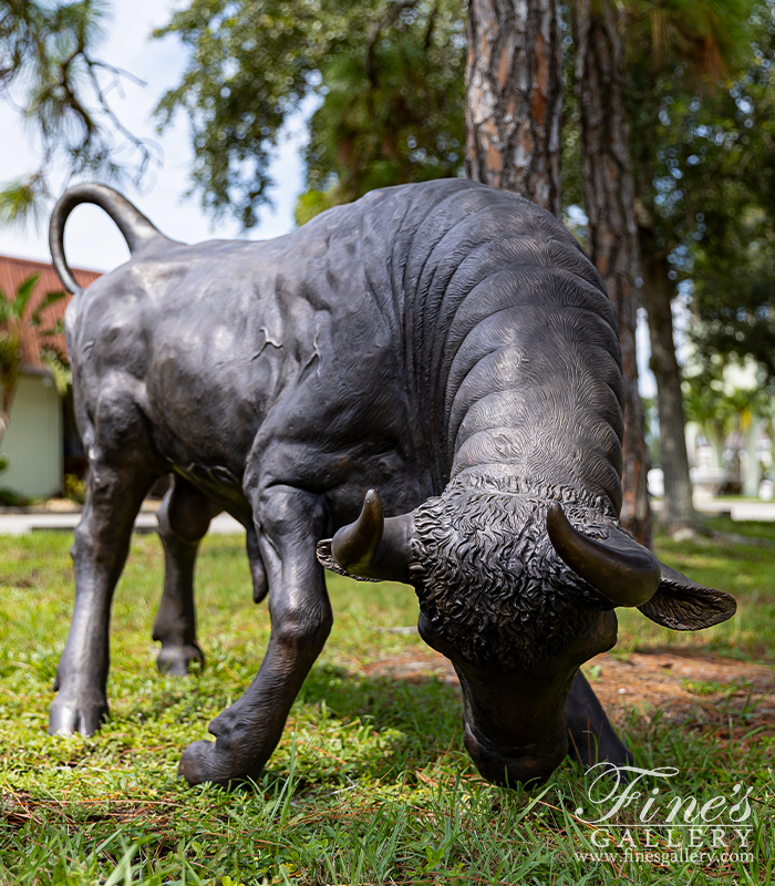 Search Result For Bronze Statues  - American Classic Bull - 81 Inch - BS-1407